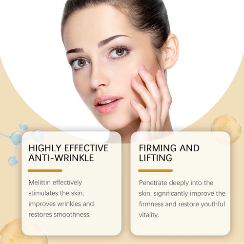 Bee Venom Wrinkle Removal Cream Moisturizing Facial Lifting Anti Sagging Improvement Tighten Skin Repair Care Bee Venom Cream