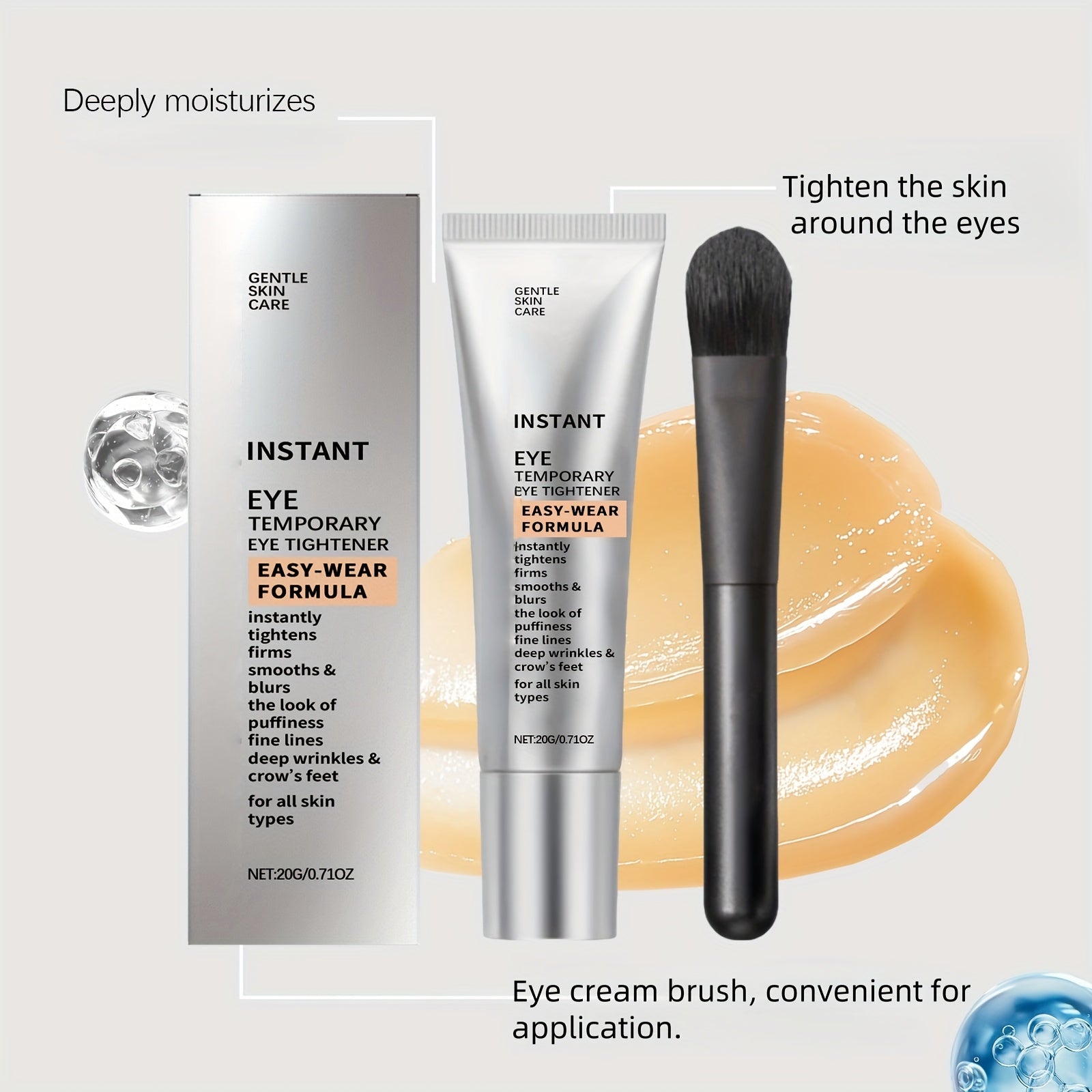 Instant Eye Tightener Easy-Wear Technology