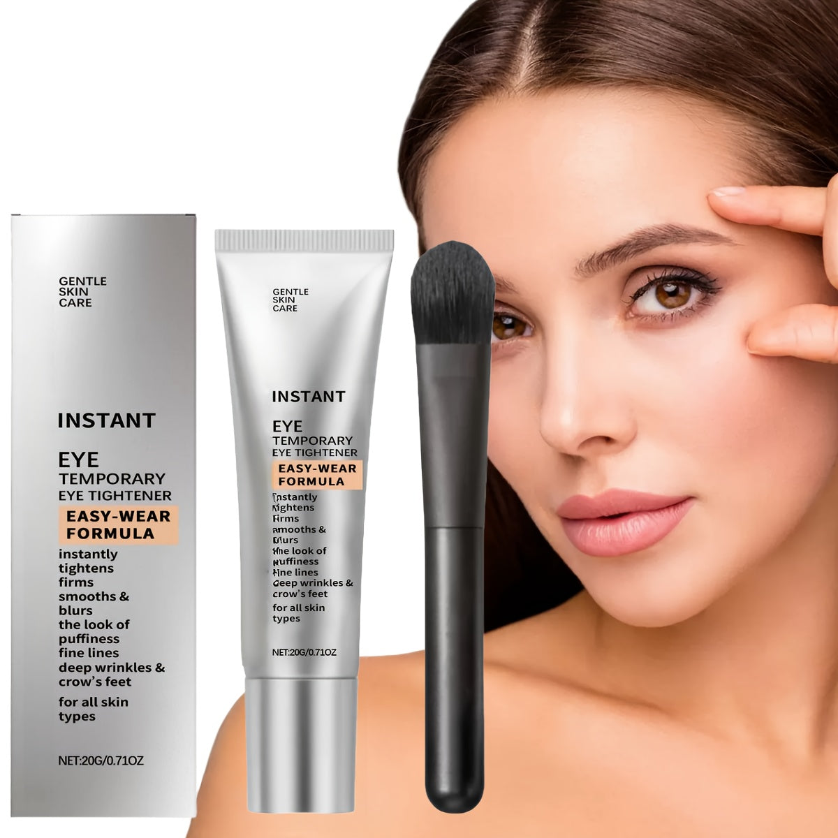 Instant Eye Tightener Easy-Wear Technology